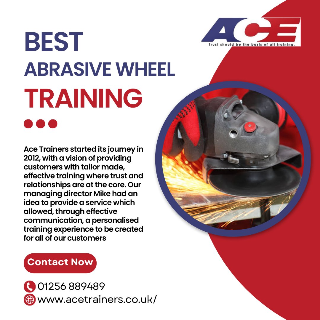 AceTrainers's tweet image. BOOK your #AbrasiveWheelTraining HERE: ecs.page.link/uxbr2

#acetrainers #worktraining #training #trainers #trainingcourses #courses #materialhandling #plantequipment #healthandsafety #healthandsafetytraining #instructortraining #vehicletraining #trucktraining