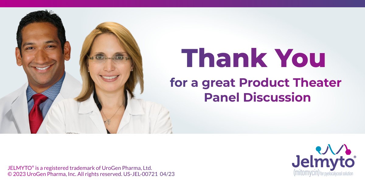 UroToday.com (@urotoday) on Twitter photo <a href="/Dr_Jen_Linehan/">Jennifer Linehan, MD</a> and Dr Sandip M Prasad had a spirited discussion about @JELMYTO at <a href="/UroGenPharma/">UroGen Pharma</a>’s Product Theater at #AUA23. In case you missed it, you can still get a different perspective at bit.ly/AUA_Post3 #Urology #UroOncology #Sponsored <a href="/Dr_Jen_Linehan/">Jennifer Linehan, MD</a> and Dr Sandip M Prasad had a spirited discussion about @JELMYTO at <a href="/UroGenPharma/">UroGen Pharma</a>’s Product Theater at #AUA23. In case you missed it, you can still get a different perspective at bit.ly/AUA_Post3 #Urology #UroOncology #Sponsored