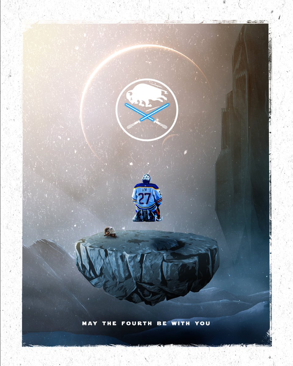 BuffaloSabres's tweet image. #MayThe4thBeWithYou 🧘‍♂️