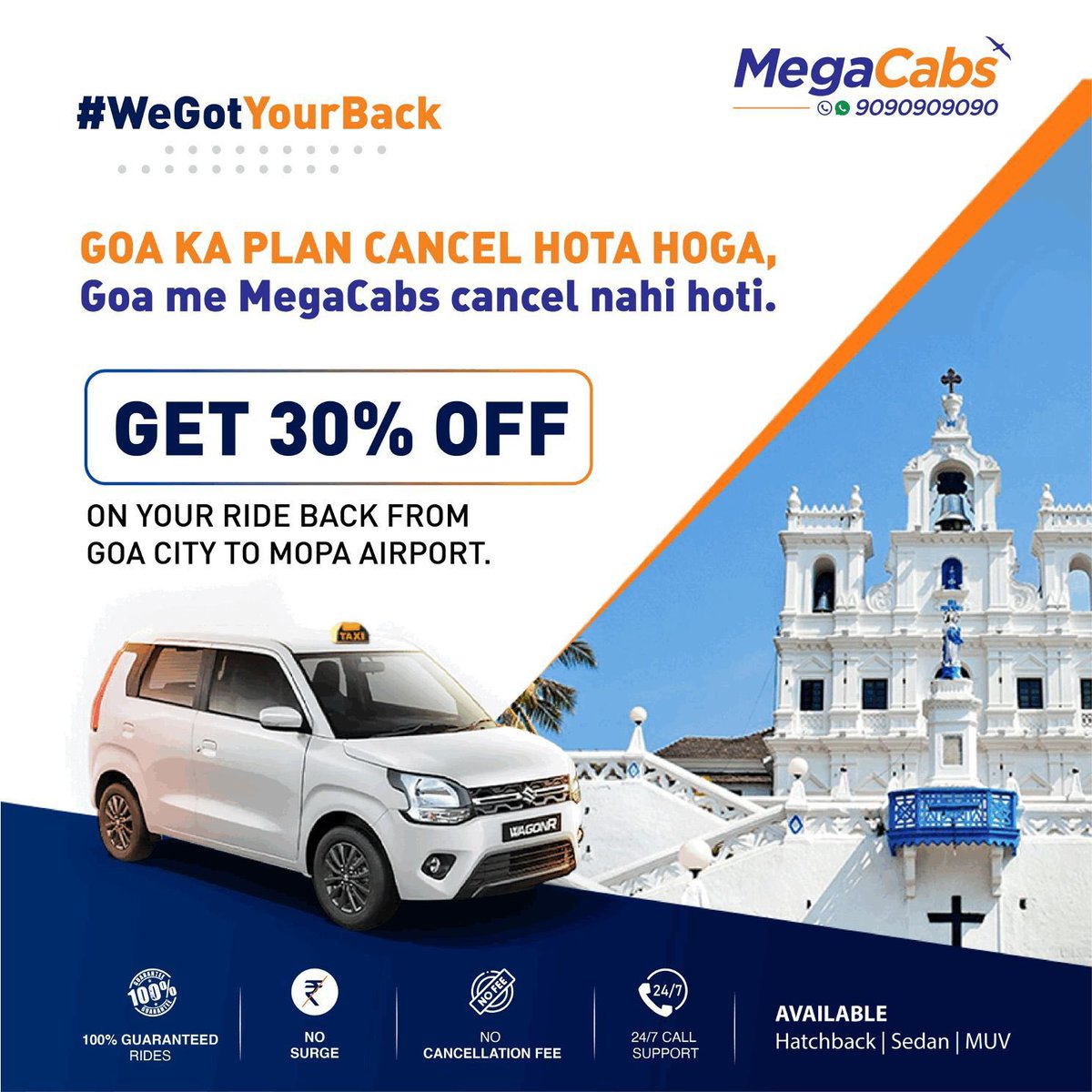 Mega Cabs tweet media