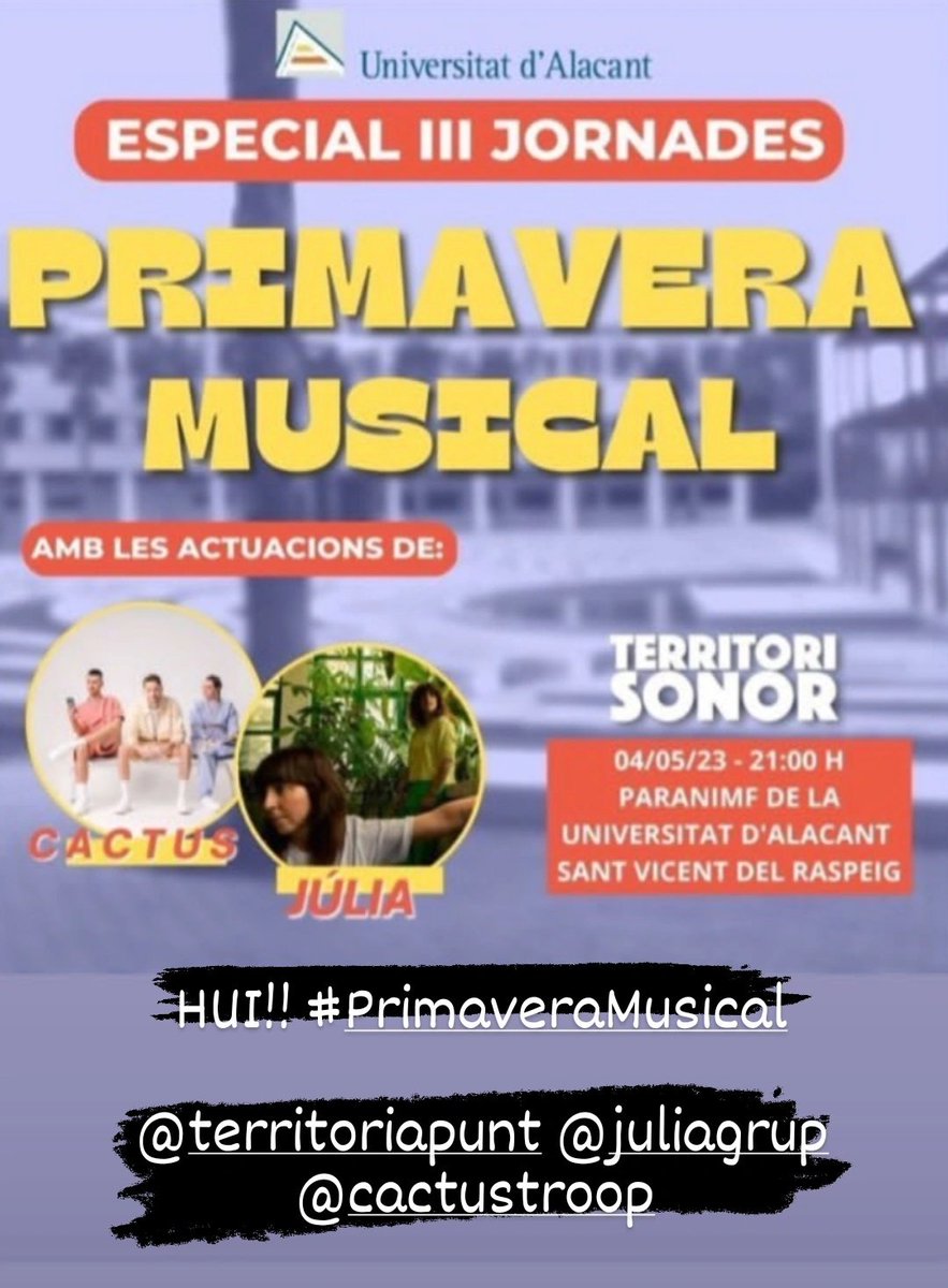 Cloenda de les III Jornades #PrimaveraMusical