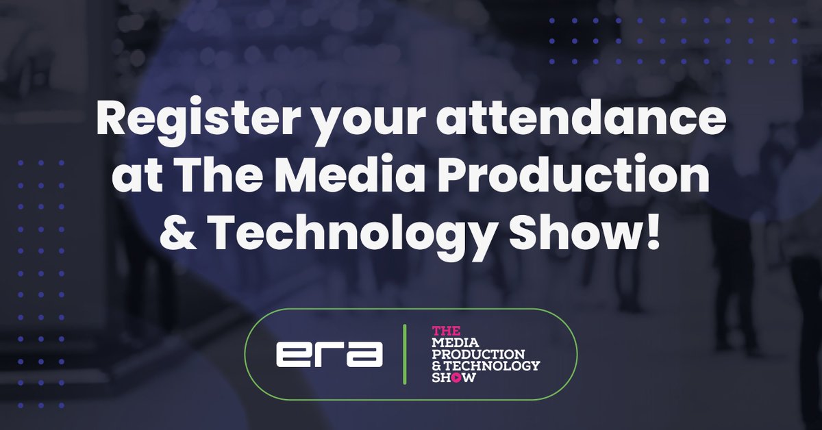 ERALondon's tweet photo. The @mediaprodshow is almost upon us...

Pay the ERA team a visit at stand D70 to learn all about our #RemoteWorkstation solutions and more — and be in with a chance of #Winning an Apple AirTag!

Register your attendance: https://t.co/XnyvT5oSDA. https://t.co/c5kdQBfxNN