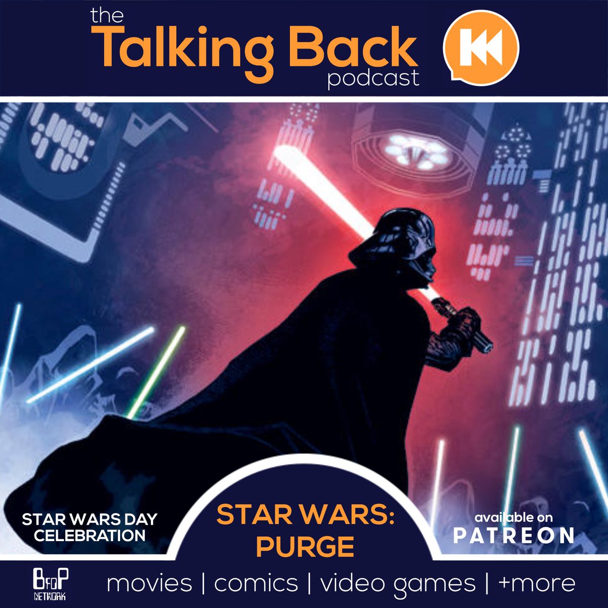 TalkBackPod's tweet photo. Happy Star Wars Day!!
Check out our Patreon for an exclusive Star Wars Day episode!
https://t.co/5rPDkjyS2N
#starwars #starwarsday #talkbackpod #bfopnetwork https://t.co/ea7KoizVm1