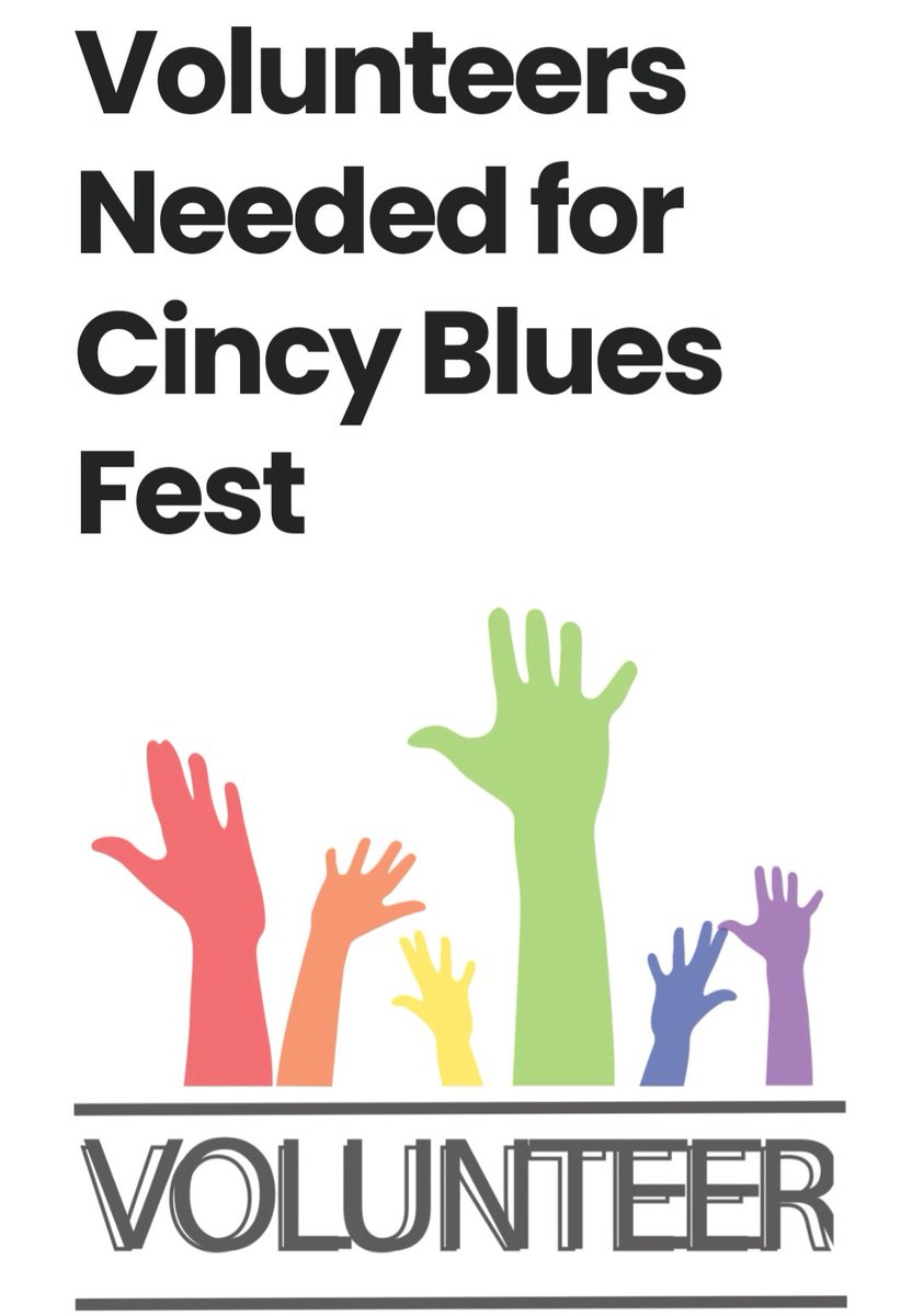 cincyblues's tweet photo. We need 30+ volunteers for set up, tear down, &amp; parking. The Cincy Blues Fest is produced solely by volunteers.  Volunteering to work at Cincy Blues Fest is an excellent opportunity to help make your Fest a success! Click below to sign up and volunteer https://t.co/ncFBenvoJS https://t.co/StZJjB8h8g