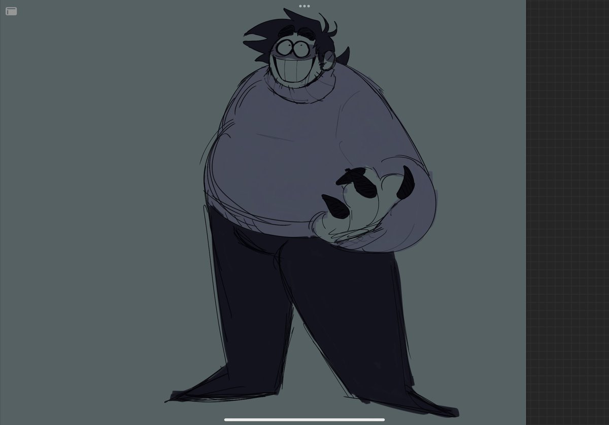 Betelpunk's tweet photo. My Friends are like super down bad for this au I made of “sane” bob. It’s literally just bob but he’s a much better criminal that hasn’t been caught #bobvelseb #spookymonth #spookymonthau #saneau https://t.co/Zainkqy3GF