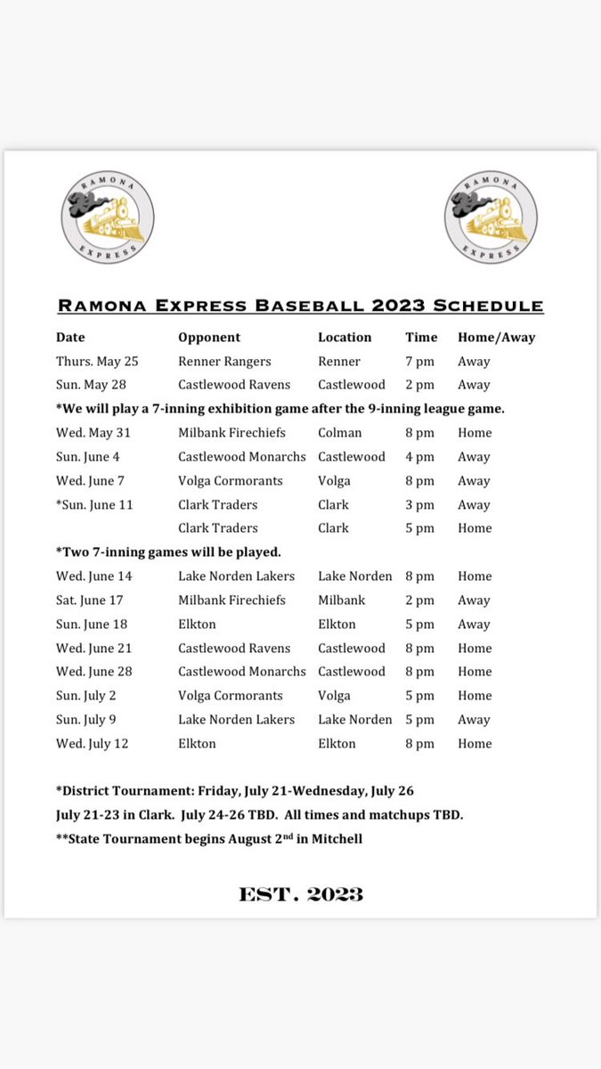 Ramona Express tweet media