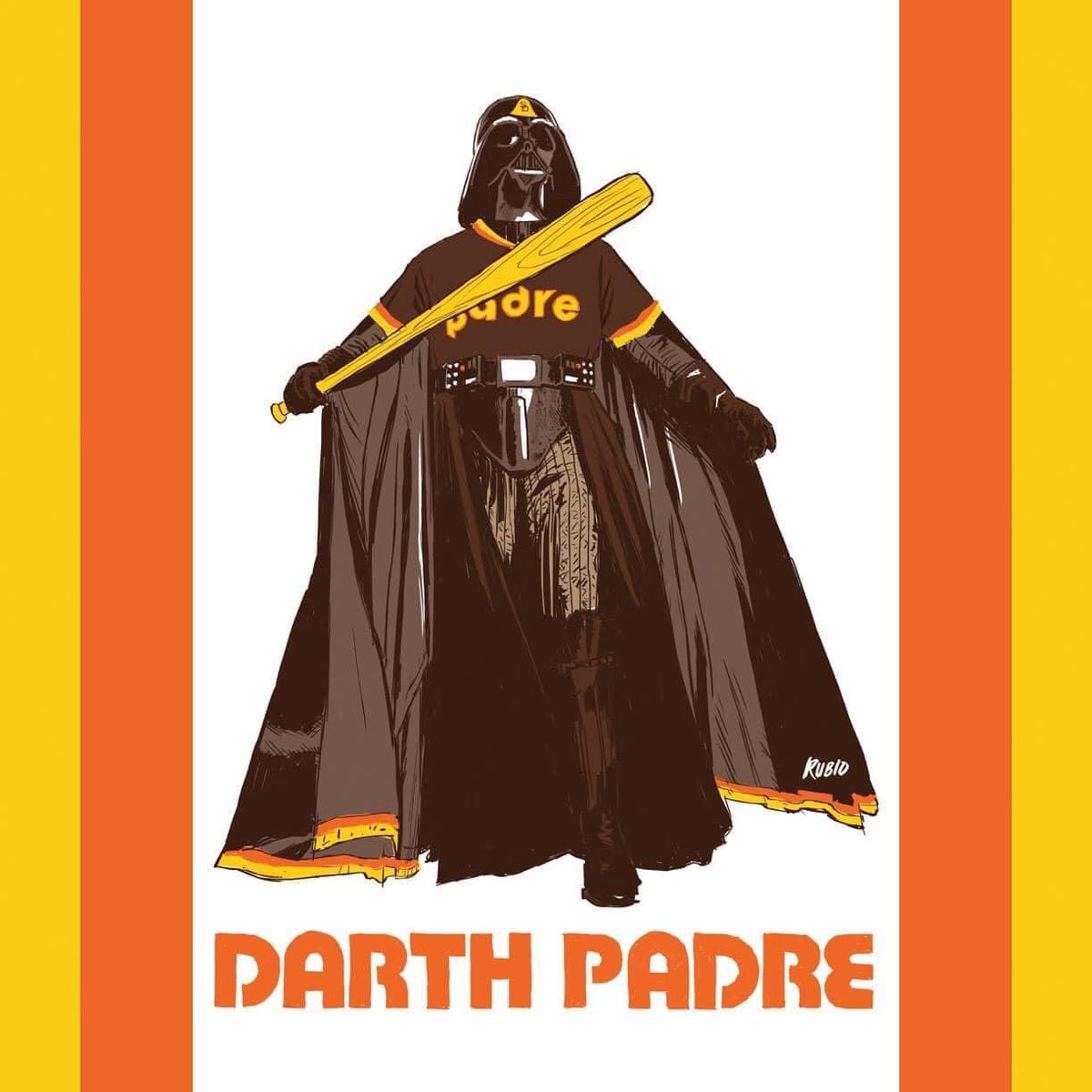 Bobby_Rubio's tweet photo. I AM YOUR PADRE

#DarthPadre 
#FriarFaithful @Padres
Happy #StarWarsDay 
#MayThe4thBeWithYou https://t.co/CgMqSOwKIQ