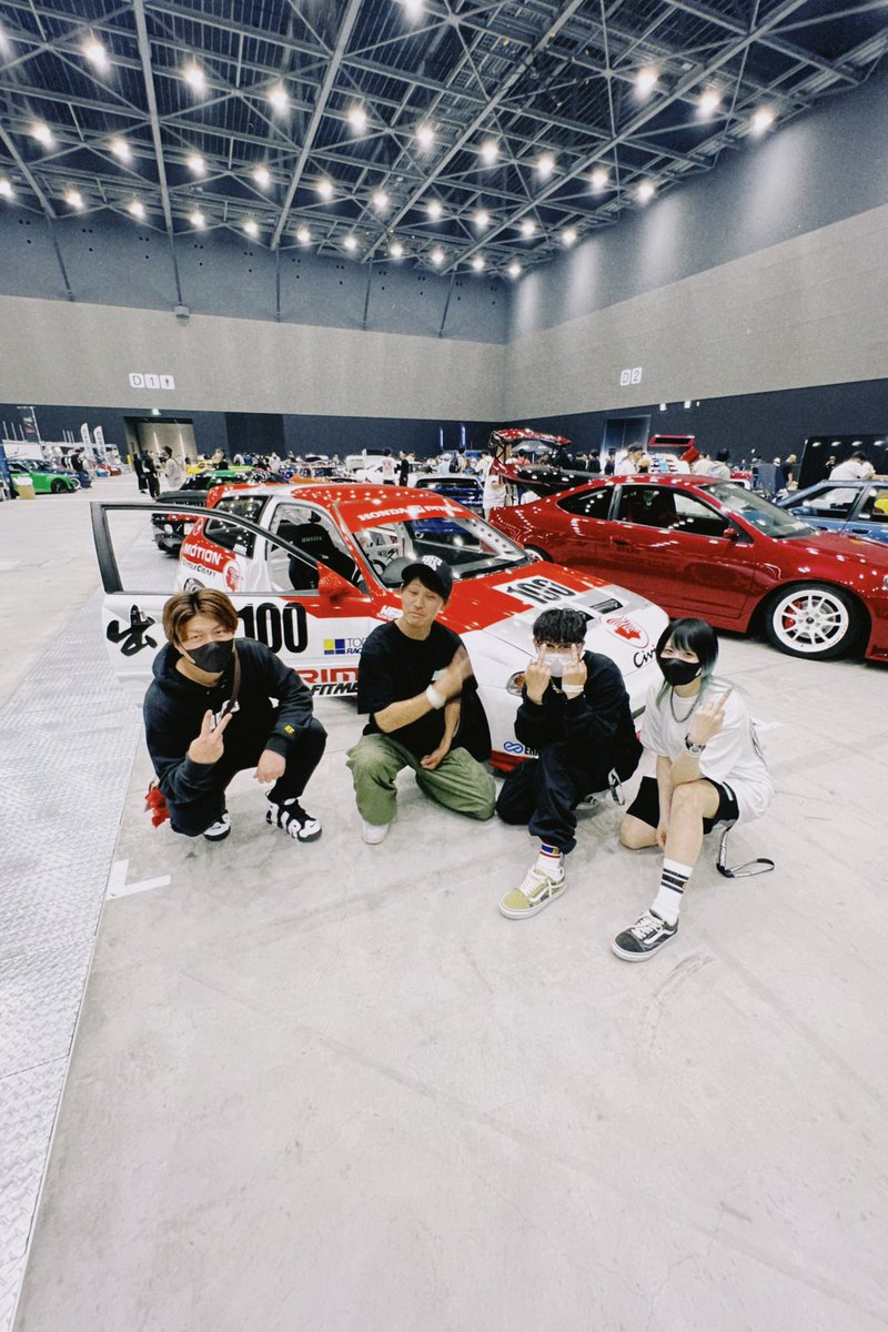 wekfestから無事帰宅しました！

今年も色んな人に車見てもらえて話しかけてもらえてとても嬉しかったです🥰

新会場の雰囲気も最高でした◎
また来年エントリーできたらいいな
#wekfest