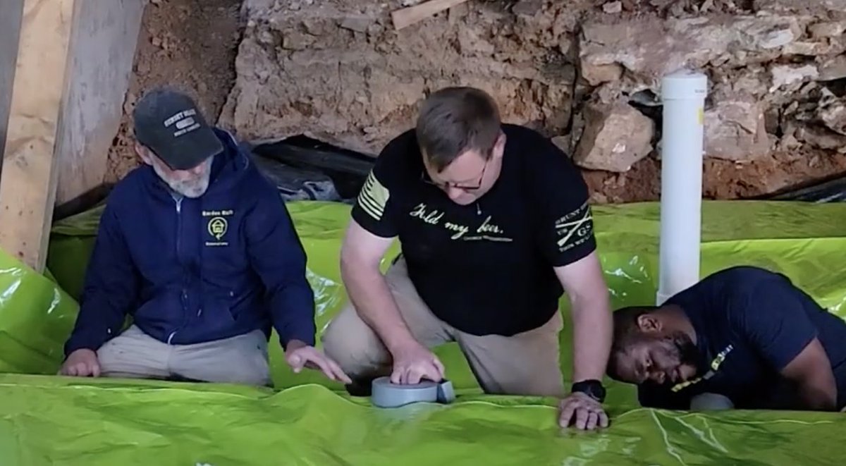 High Performance Residential #VaporBarriers - StegoHome and the #1920sMakeoverATL #Renovation: buff.ly/3ZnB0pn <a href="/StegoIndustries/">Stego Industries</a> <a href="/SawHorseDesign/">SawHorse, Inc.</a> #DeepEnergyRetrofit #retrofit #foundations #slab #controllayers #building #construction #PassiveHouse #architecture #design