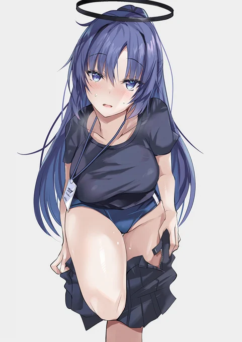 体操服に着替えてからシャーレに来てくれるユウカちゃんスキ #ブルアカ