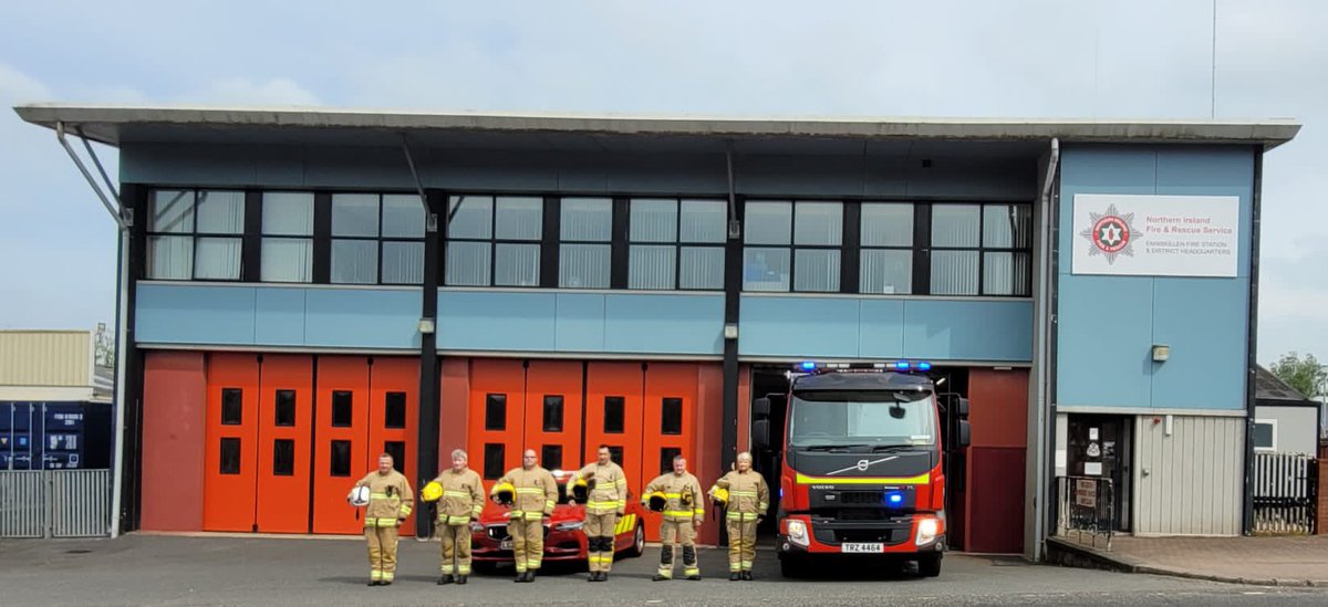 FBUNIreland's tweet photo. @fbunational a few pics of some of our stations during today’s minute silence for fallen comrades https://t.co/YcZznzYc8Z