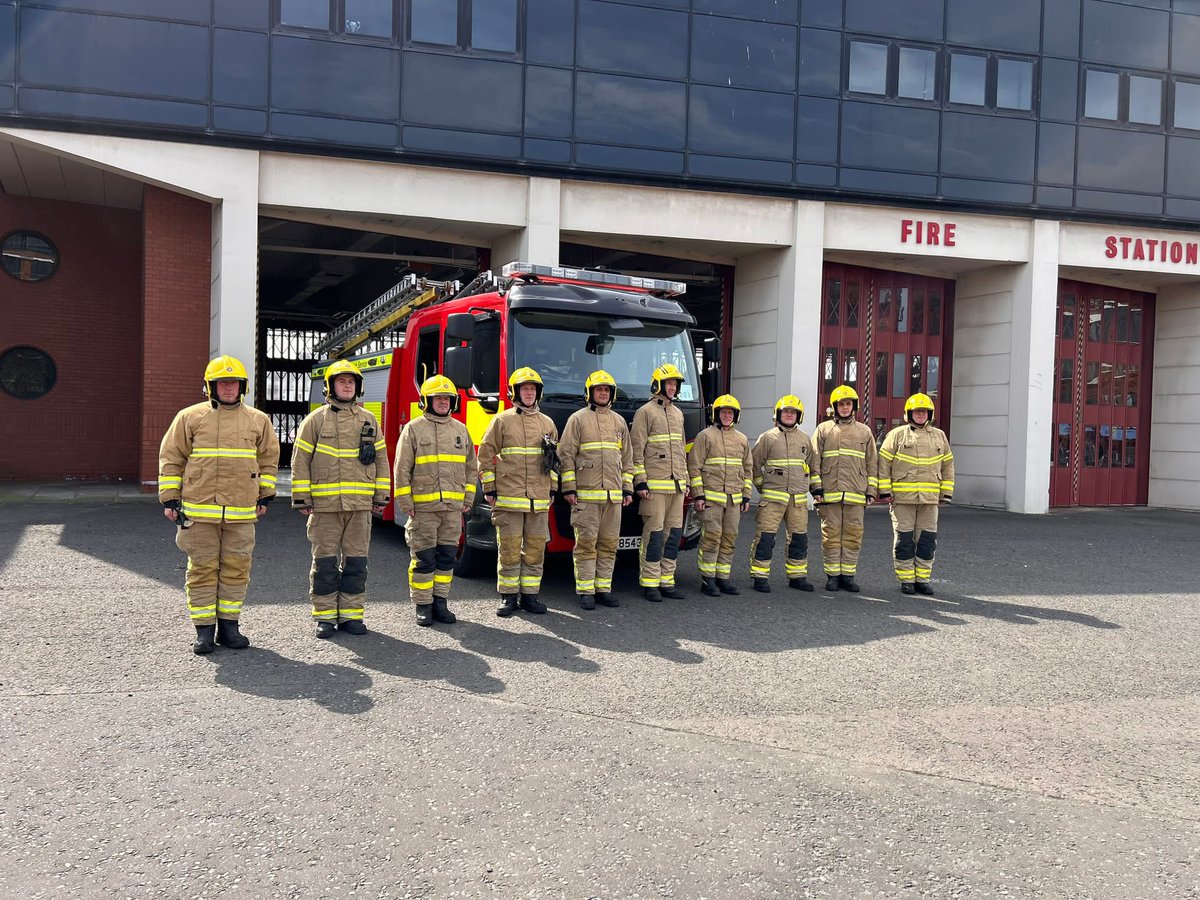 FBUNIreland's tweet photo. @fbunational a few pics of some of our stations during today’s minute silence for fallen comrades https://t.co/YcZznzYc8Z