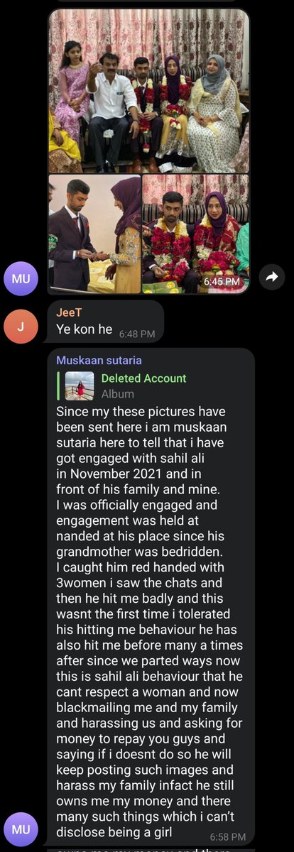 Exposingfraud3's tweet photo. THIS MATTER IS GETTING WAY LONGER NOW , THIS GIRL IS GETTING BLACKMAIL/ HER PRIVATE PICS ARE LEAKING OUT  HELP HER SUSPECT - @sahilalireal  his ex wife as per the source , please take some action @MumbaiPolice @NandedPolice for this prb https://t.co/Ha4Fl0Z0w5