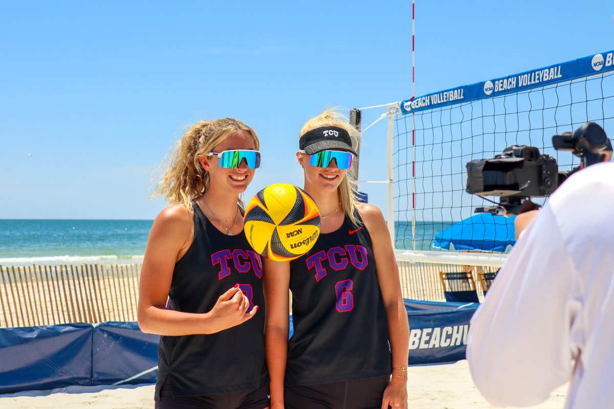 TCU Beach Volleyball tweet media