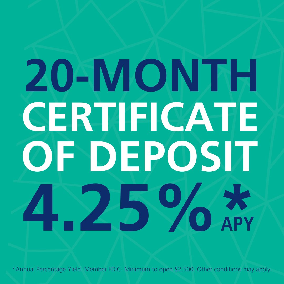 ExtracoBanks's tweet image. NEW AND APPROVED CD RATES! 

Offering two low-risk ways to grow your money. Save smarter, not harder.

Learn more about our 10 &amp;amp; 20-Month CD: extbnks.co/lowrisk

#ExtracoBanks #10MonthCD #20MonthCD