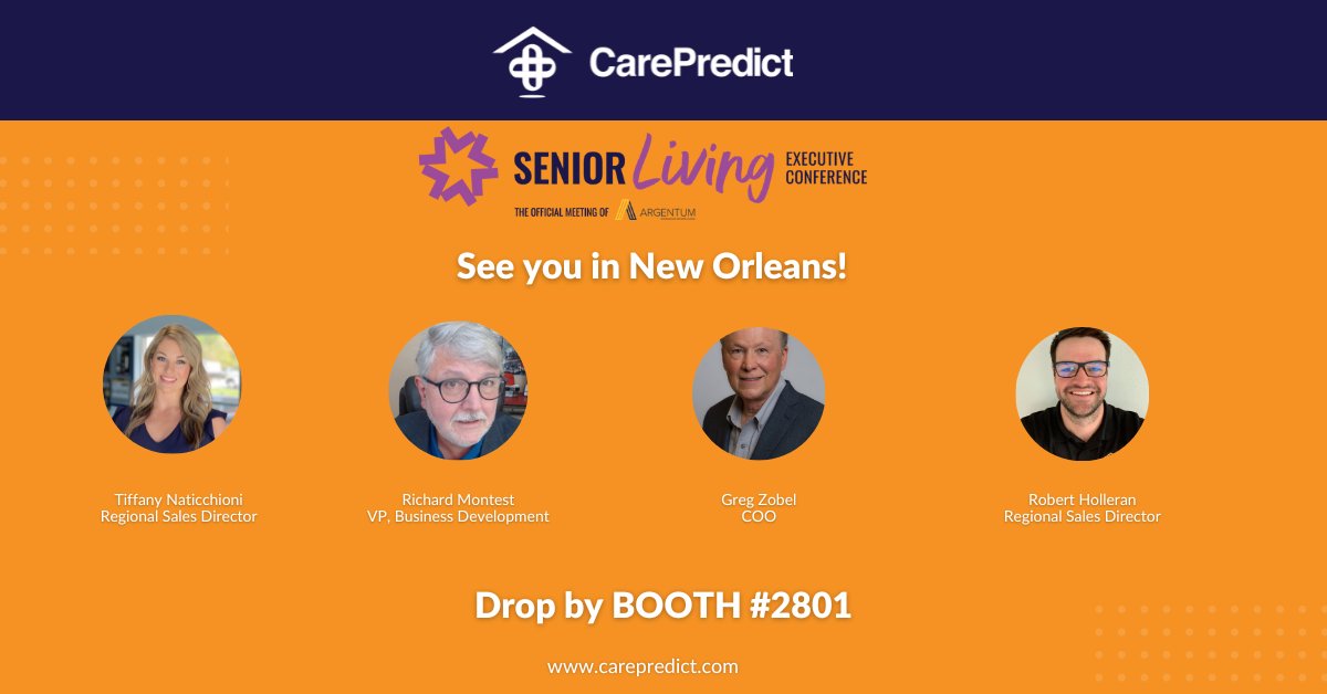 Exciting announcements, proven results, and innovations to help you improve #occupancy and optimize #staffproductivity — see it all at Booth 2801 at the Argentum #SLEC2023.