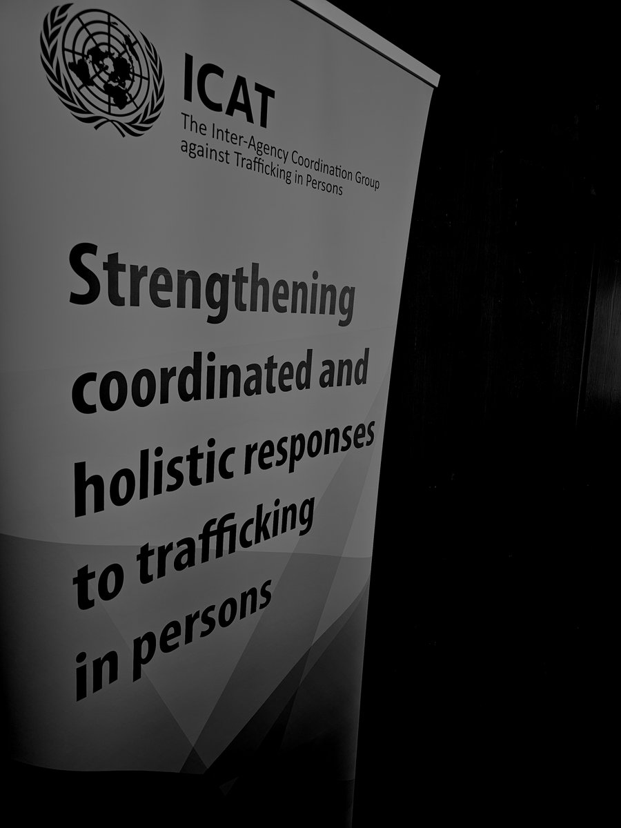The past two days, we met in Geneva (and online) to advance the ICAT work in 2023 contributing towards global efforts to #EndHumanTrafficking. Encouraged by the active engagement of focal points towards achieving the ICAT priorities. ICAT Plan of Action: bit.ly/3p7MOyv