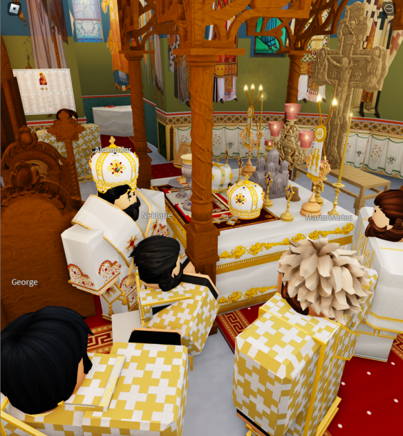 MetropAlexander's tweet image. The Divine Liturgy for St Irodion of Lainici and ordination of Părintele Ierodiacon Nectarie H. [3/05/2023]