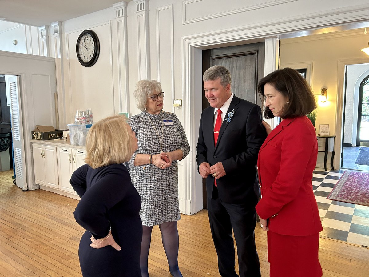 Secretary of State and candidate for WV Governor Mac Warner launched Women for Warner this morning with his wife, Del. Debbie Warner, R-Monongalia.