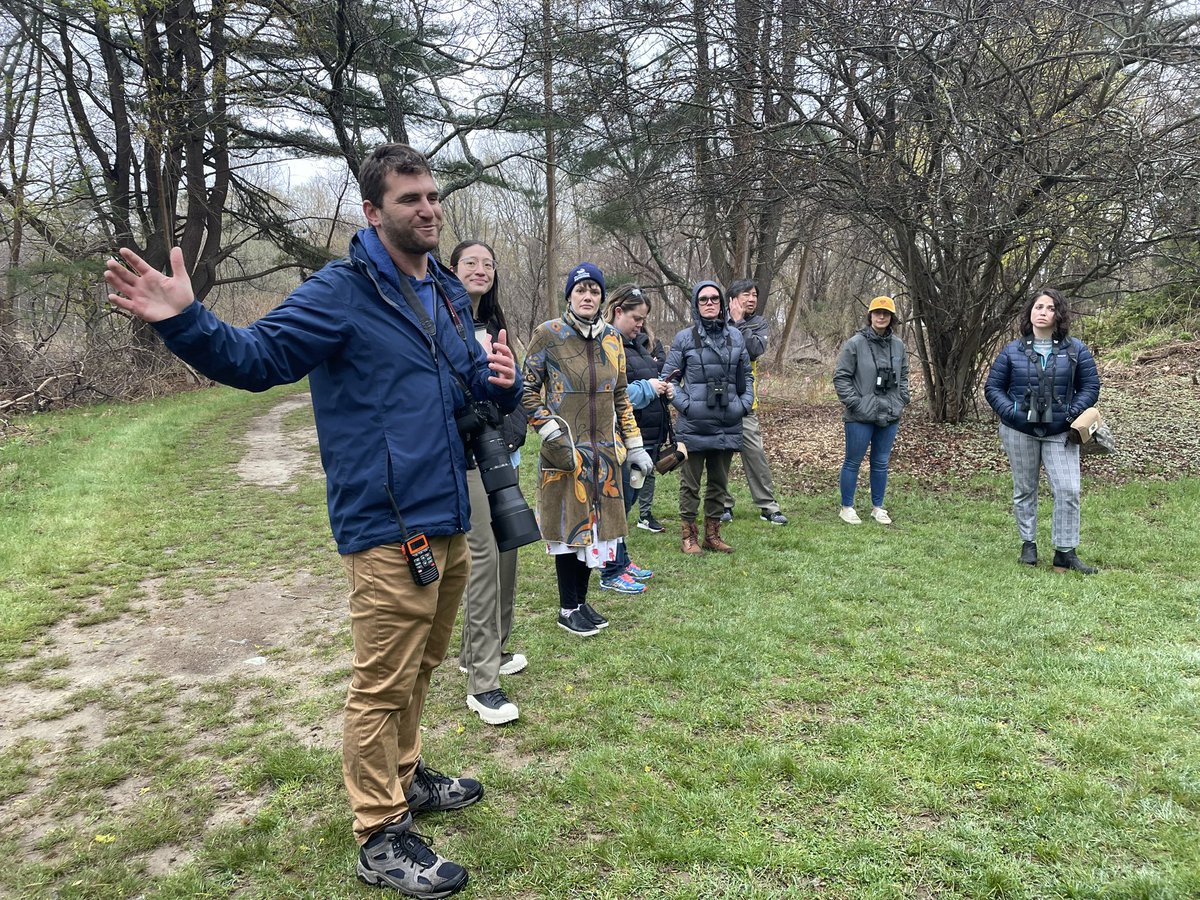 Morning birdwatching - a great start to our <a href="/_NEOSEC/">NEOSEC</a> Spring Mtg at <a href="/SeacoastSciCtr/">Seacoast Science Ctr</a>!