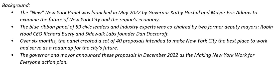 NNYPlan's tweet photo. Read the full statement from Co-Chairs @DanDoctoroff &amp; @RichardBuery on the New York State Budget for the 2024 fiscal year. https://t.co/KhcyfwVmxD
