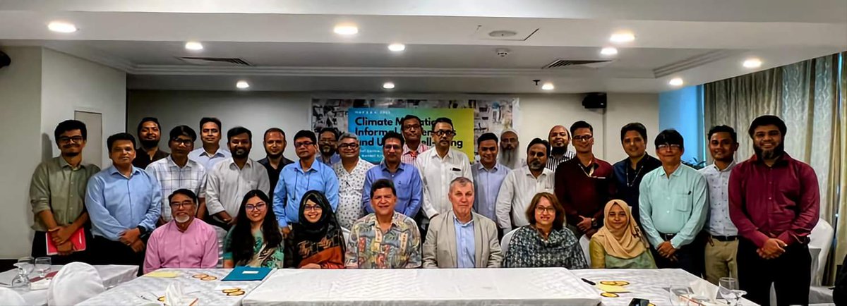 JewelMahmud71's tweet image. Two-day long workshop on "Climate Migration, Informal Settlement and Urban Well-being" jointly organised by PPRC and University of Oxford PEAK-Urban at Dhaka. 

Main objective of this workshop was to establish a collaborative Urban Knowledge Hub.

@ICCCAD @SaleemulHuq2 #PPRC