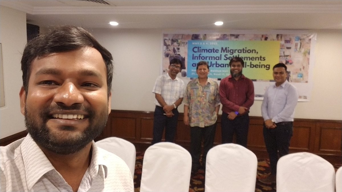JewelMahmud71's tweet image. Two-day long workshop on "Climate Migration, Informal Settlement and Urban Well-being" jointly organised by PPRC and University of Oxford PEAK-Urban at Dhaka. 

Main objective of this workshop was to establish a collaborative Urban Knowledge Hub.

@ICCCAD @SaleemulHuq2 #PPRC