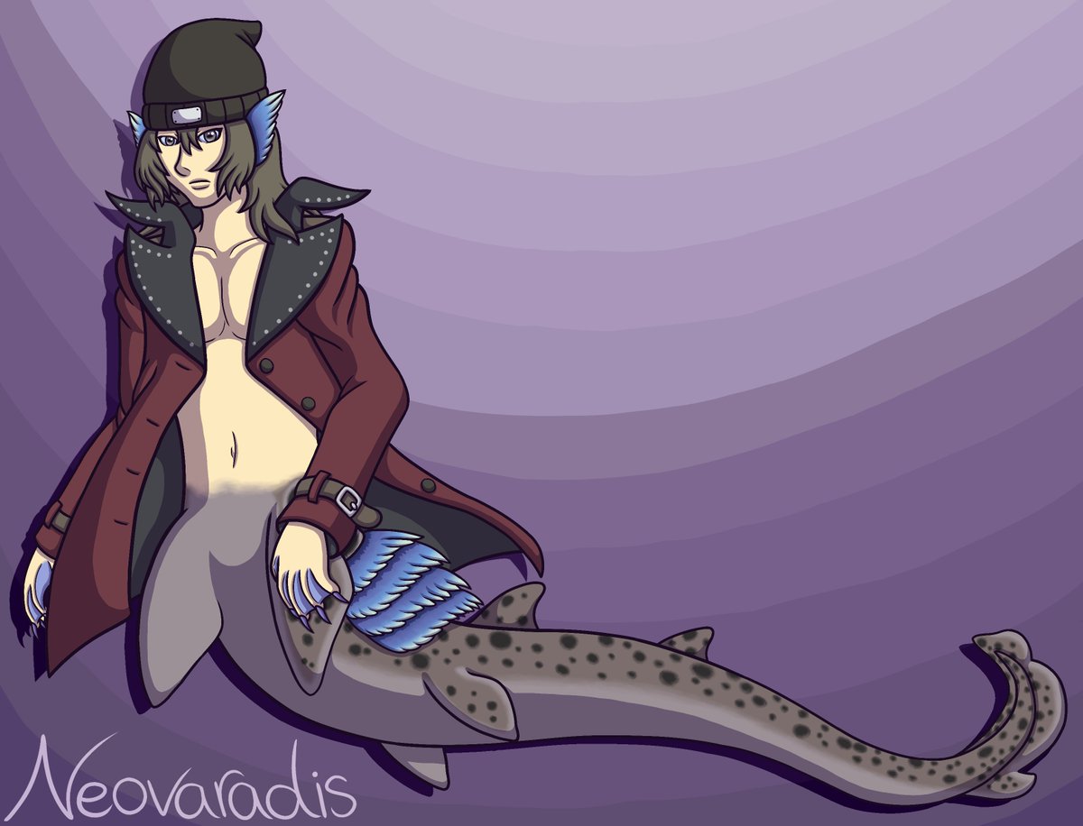 neovaradis's tweet photo. Here's merman or rain-giller Shinjiro Aragaki for Mermay! His tail is based on an epaulette shark and its colors are inspired by Castor's! #Persona #Persona3 #P3 #P3P #Atlus #AtlusFaithful #mermay #mermaidau #mermay2023 #mermaid https://t.co/kOONiRUiIX