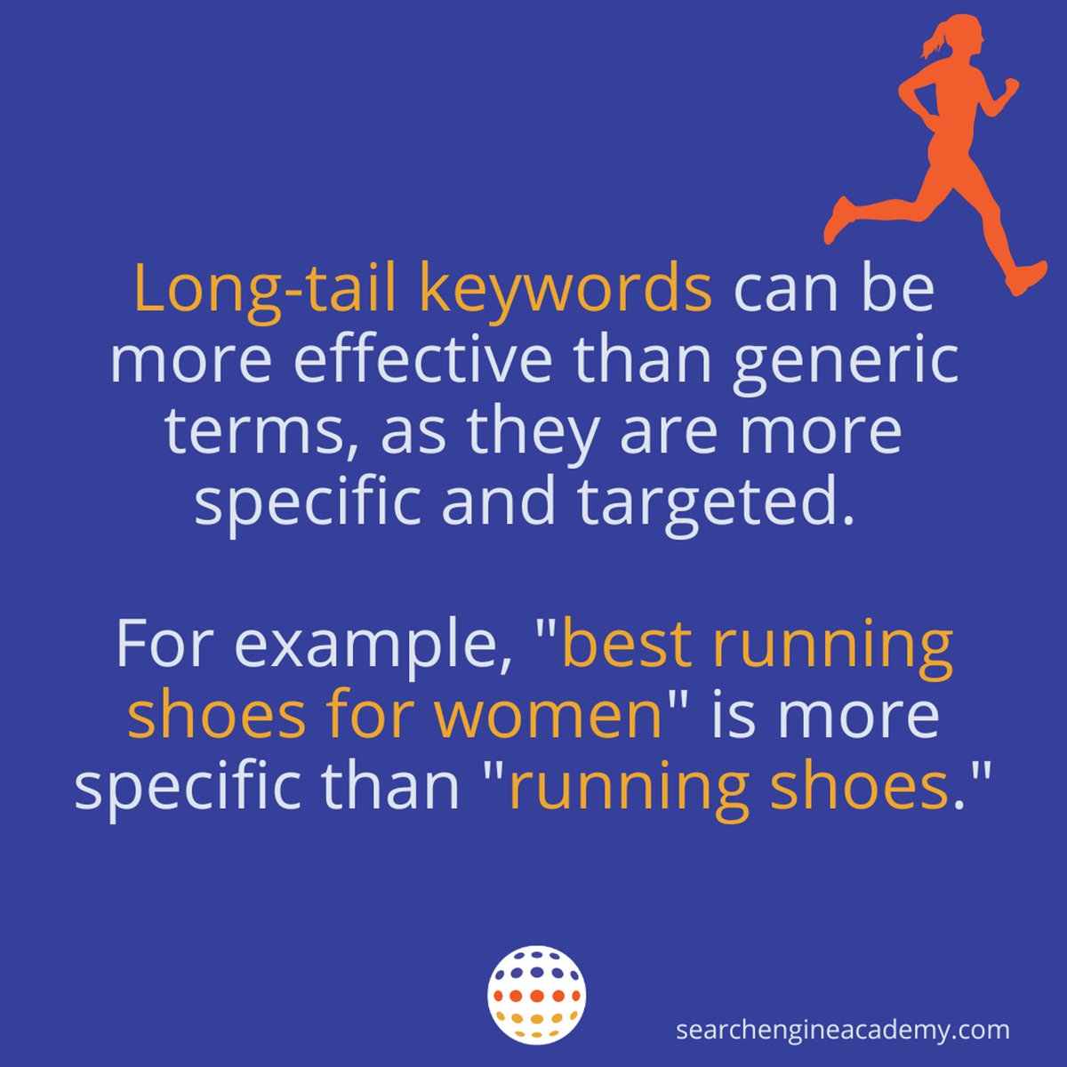TheSEOAcademy's tweet photo. The power of keywords goes beyond SEO. Don't miss out on potential customers - enroll in our keyword training course to learn how to to target your audience. 🎯 https://t.co/lHhuW2EskN #SEO #SEOTraining #Keywords https://t.co/4NqOzAeFSb