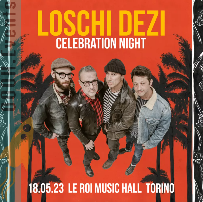 OOOH_Events's tweet photo. Loschi Dezi Celebration Night! Il 18 maggio una serata 100% patchanka con ospiti formidabili.
Acquista ora il  biglietto
https://t.co/o3uEDbCVM0

#OOOHEvents #LoschiDezi #patchanka #LeRoiTorino #Torino #Bunna #Madaski #MaxCasacci #Biula #livemusic #FedericoSacchi #biglietti https://t.co/2JqlfI2LgX