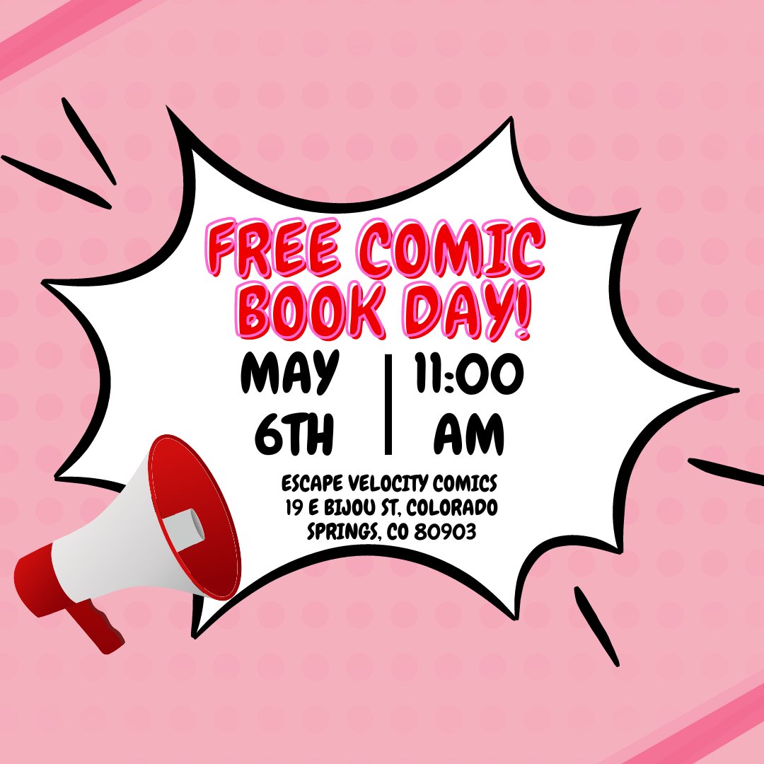 Cos_Elle's tweet photo. May the 4th be with you all!!! We are getting prepped &amp; ready for #FreeComicBookDay2023 at Escape Velocity Comics it's going to be a wild time so be sure to stop by!!

#FCBD2023 #Maythe4th #Stickers #art #comics #comicbooks #merchandise #artistalley #artist #escapevelocity #FCBD https://t.co/KSFUkBagJk
