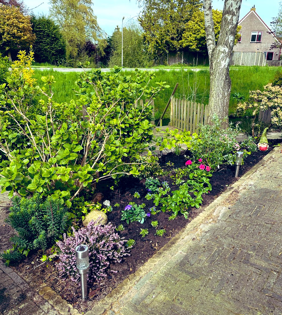 Hard gewerkt en tevreden.