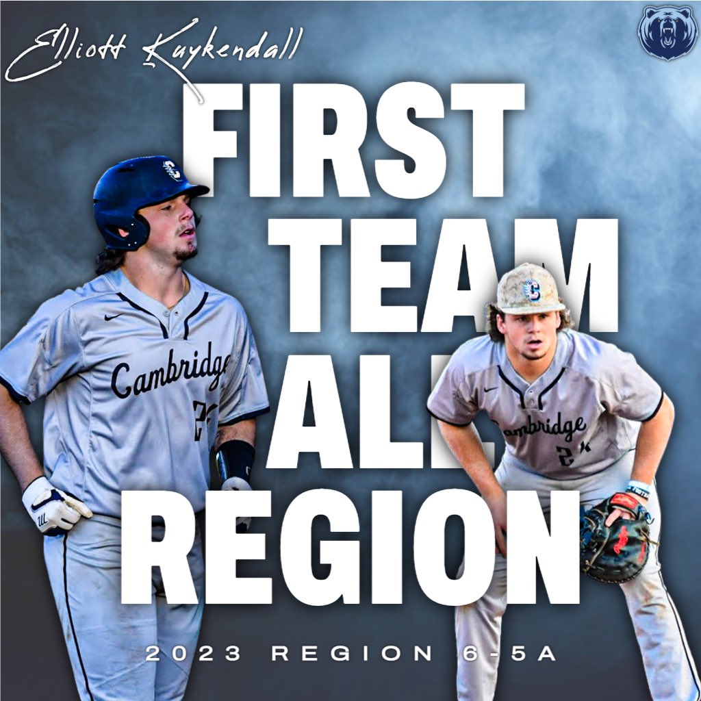 Congratulations to Trip Barron, Will Rempfer and Elliott Kuykendall being named First Team All Region for Region 6-5A #GoBears