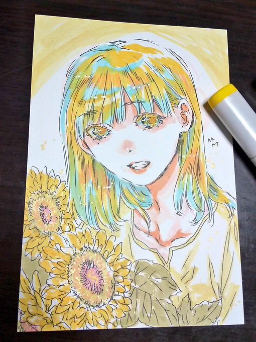 友達と一緒にお絵かき会した 物凄く楽しい
