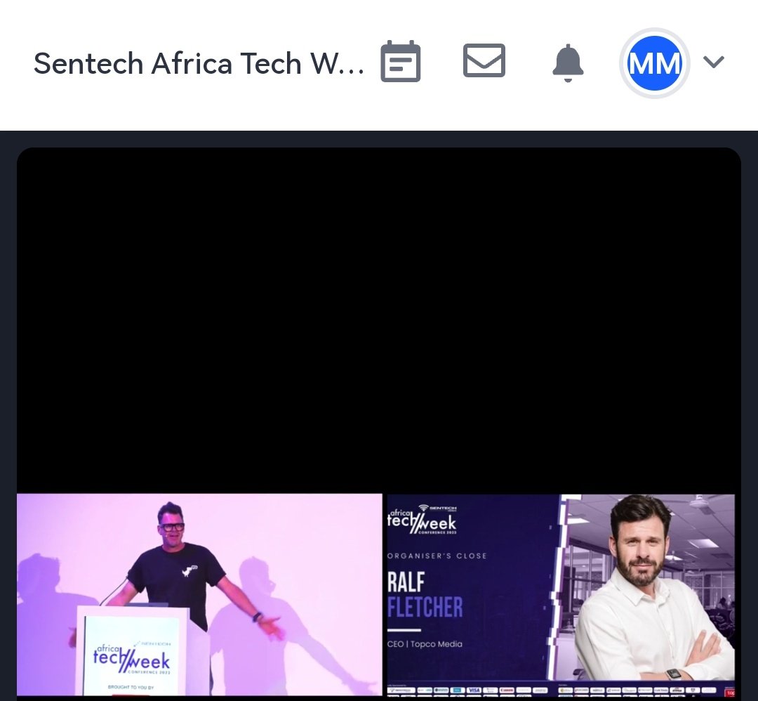 Mahlatse_Mogale's tweet photo. Word of thanks from @Topco_Media CEO.
#SentechATW2023
#SentechATW
#ATW23
#SentechAfricaTechWeek https://t.co/nAVeONNglw
