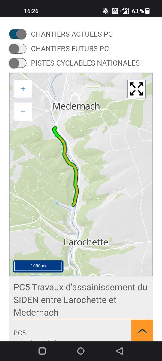 sartor_mike's tweet photo. P&Ch. just addad a long term construction on their map that seems to be in place since january. #pc5lux closed for 2 years and all they wrote is "pas de déviation"
Wow just wow!
@mmtp_lu @ProVelo_lu https://t.co/Eylf1daIq4