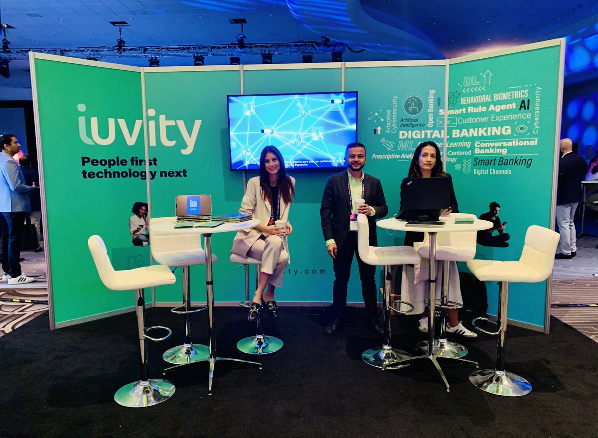iuvityco's tweet photo. Hoy desde @fintechamericas, un evento que reúne a los principales actores de la industria financiera para profundizar en las tendencias, mejores prácticas y desafíos del sector. ¡No olvides visitar nuestro stand!📢😎
#PeopleFirstTechnologyNext #FintechAmericasMiami2023 https://t.co/ylfHEO7Wfe