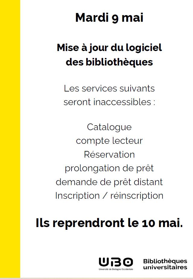 Bibliothèques de l'UBO tweet media