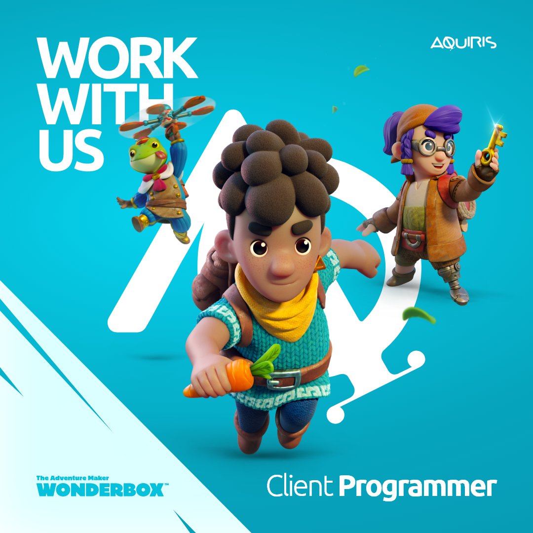 AquirisGS's tweet photo. 📑 Temos vagas!

Estamos atrás de um Client Programmer 💻 para integrar nosso time!

➡ Saiba Mais: https://t.co/9i4qflZzy4 https://t.co/8bfCH1oMuZ