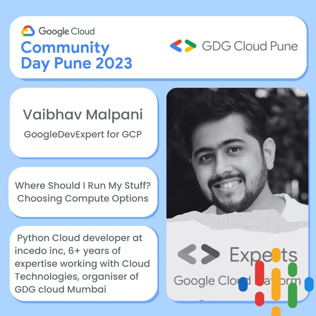 gdgcloudpune's tweet photo. 💥 So get ready to be inspired by our next speaker at Cloud Community day Pune - VAIBHAV MALPANI! 💥
@IVaibhavMalpani
 #GCCDPune #GCCDPune2023 #gdgcloudpune #cloudchipost https://t.co/N8oTfossGo