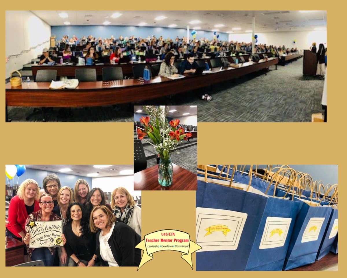 TmpU46's tweet photo. Celebrating our mentees at TMP Quarterly Meeting 4!  Thank you to our amazing mentors, mentees, and supporters.  These relationships make a huge impact, and we appreciate you!  @sdu46 @NewTeacherCtr #TeacherAppreciation https://t.co/Ol2jcQcuL1