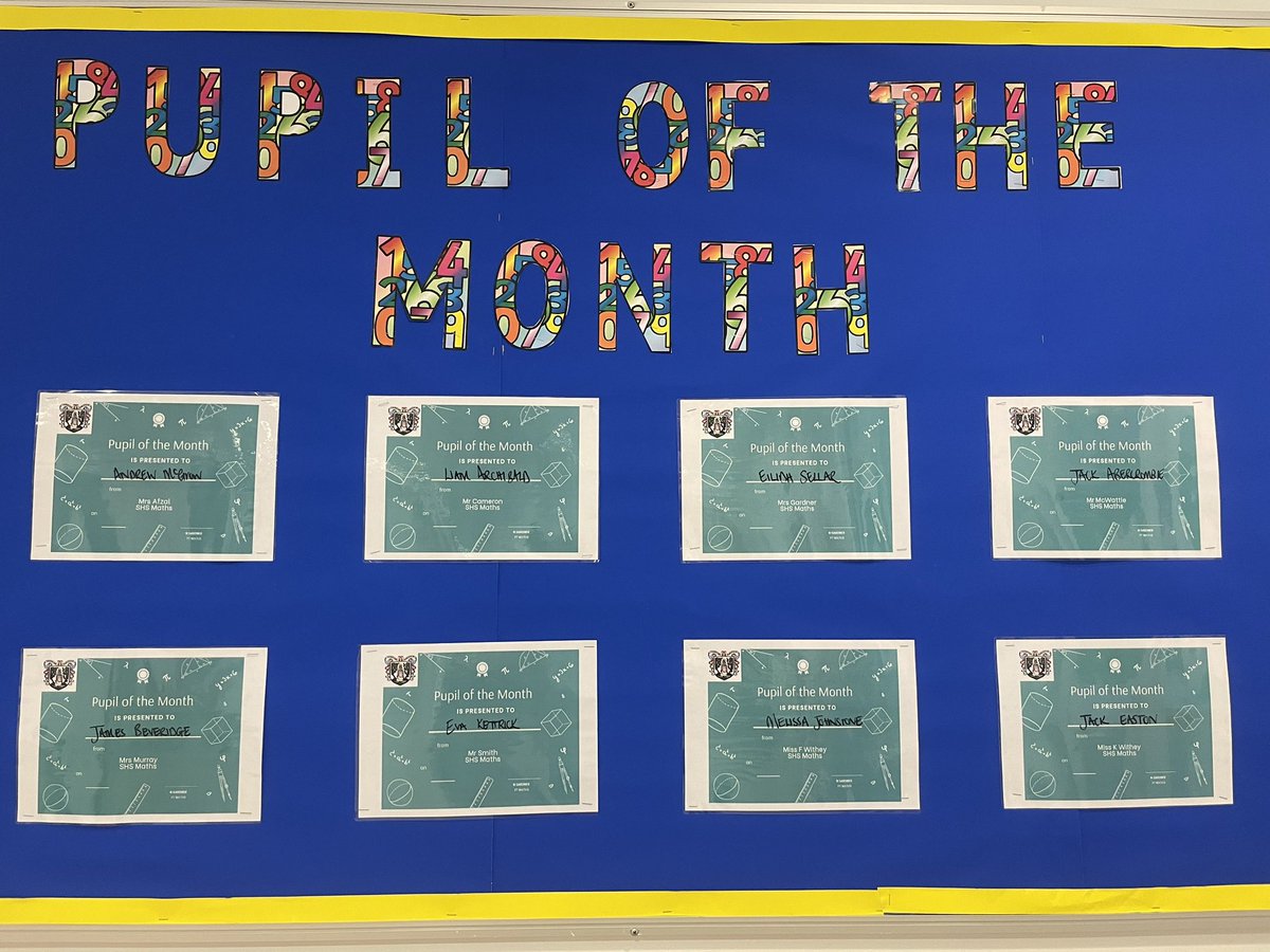 SHS Maths tweet media