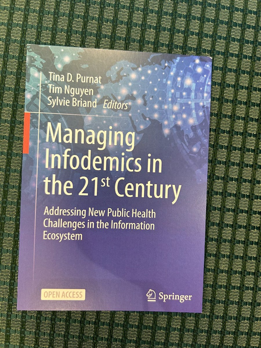 Fantastic workshop at #WCPH2023 on how we address the #infodemic from a health information #equity lens. Great to hear from @TDPurnat, @tkmackey, @Petelos1, & @IvetaNagyova! #InfodemicManagement #WorldInTurmoil