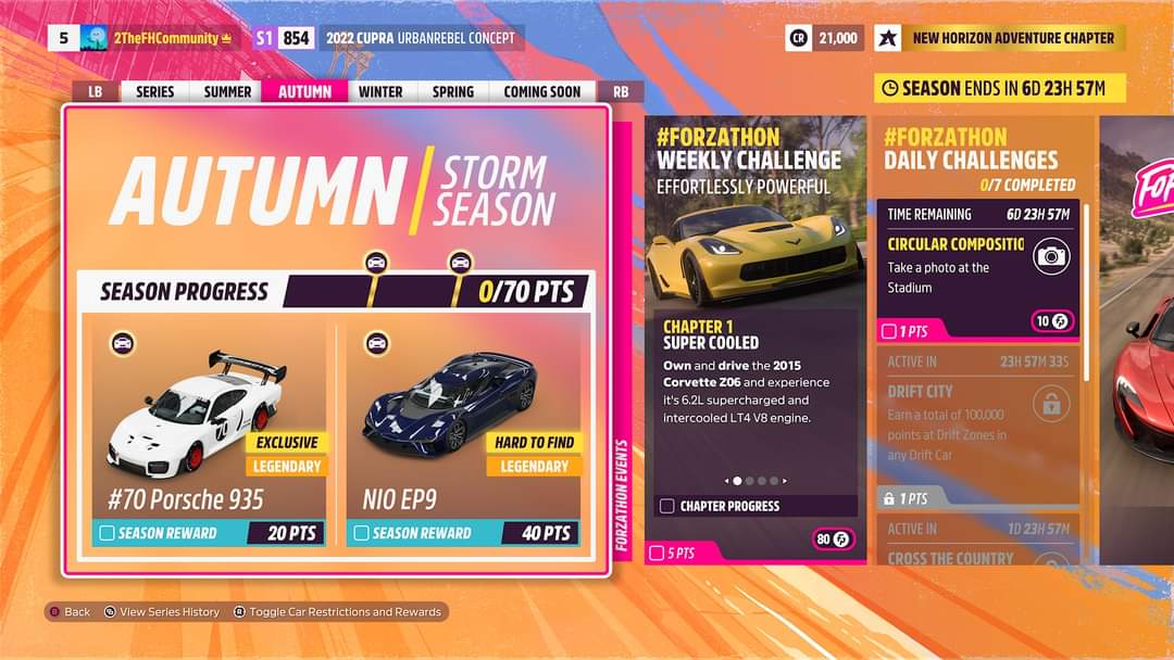 Forza Horizon 5 UK 🇬🇧 on Twitter "It's week 2 of Series 20 (High