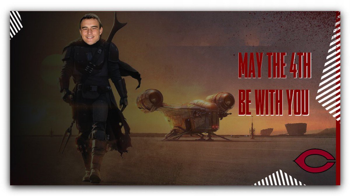 UChicagoFB's tweet photo. #MayThe4thBeWithYou

From Your Maroons Football Family and (Aiden) The MANDELLorian (@aiden_mandell)

#MaroonMade #ALLIN https://t.co/UJSLV1JwD6