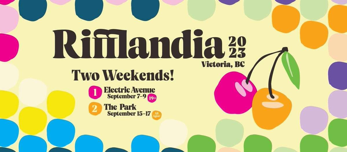 TheZone913's tweet image. ‼️ BIG ANNOUNCMENT ‼️

September Forever-ever!⁠ @Rifflandia is expanding to TWO weeks!

⁠⚡ Electric Avenue, Sept 7 - 9⁠
⁠🎪 The Park, Sept 15 - 17⁠

Listen to festival founder Nick shared details here:  omny.fm/shows/the-morn…
⁠
#SeptemberForever #RIFF2023

- D. &amp;amp; J.