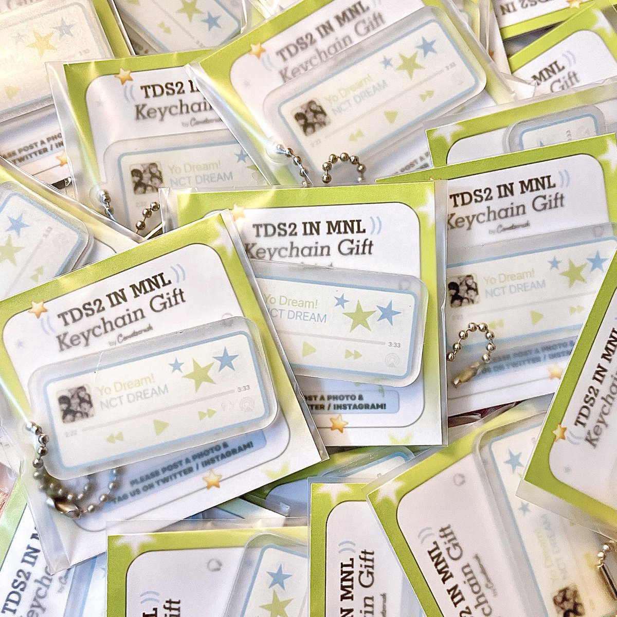 ⭐️ GIVEAWAY ALERT! ⭐️

Since these keychains came in late for TDS2, we decided to give 25 pcs away online instead! First 25 to check out with this link: cometscrush.company.site/Yo-Dream-Keych… will get this for free. You will only have to pay for the lsf &amp; pf ☺️

❗️ Open to our followers only!