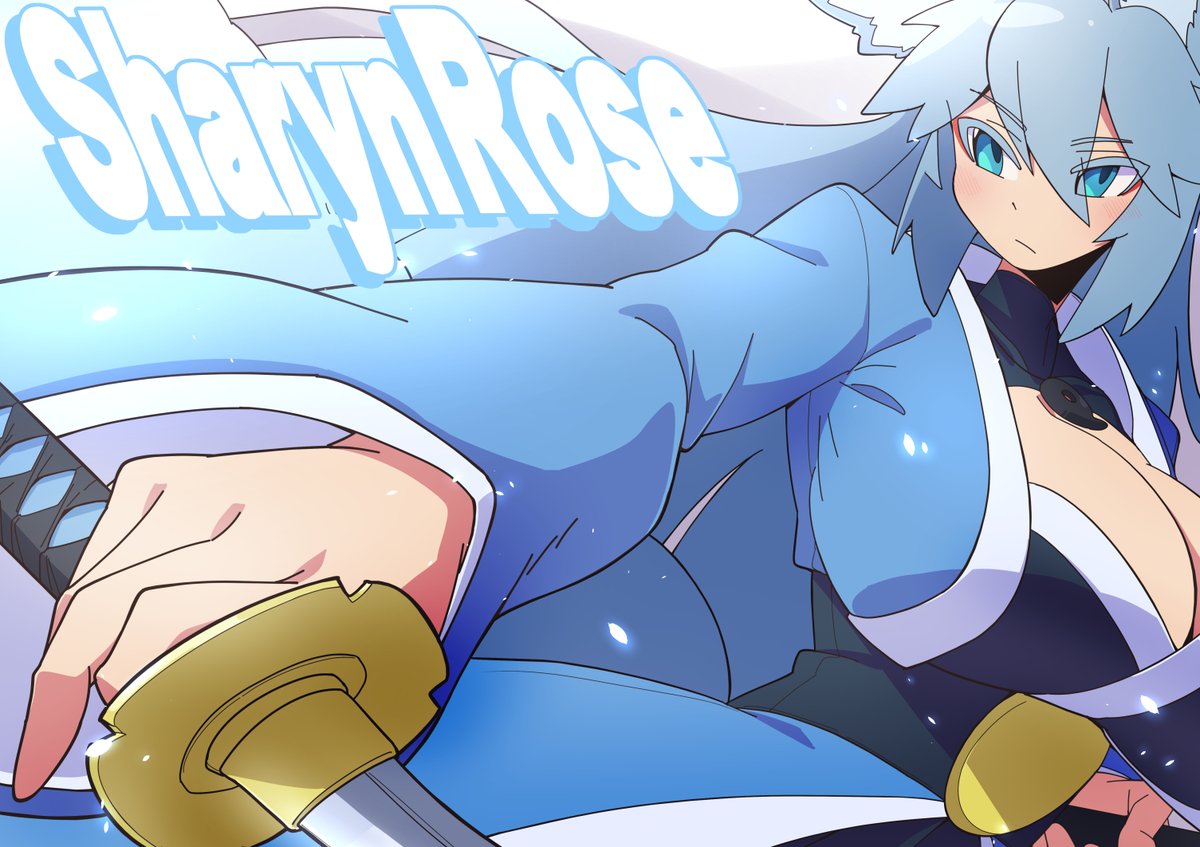 仂ｲｶさんのコミッション「またまたこんにちは、
私の狐娘、楓のお願いです。

クールで凛とした風貌だが、ヤンデレな性格を隠し持っている。とても長いカタナを持ち、氷の魔法を使う...」 skeb.jp/@ikasyuumai/wo… #Skeb #Commission <a href="/skeb_jp/">Skeb (スケブ)</a>より