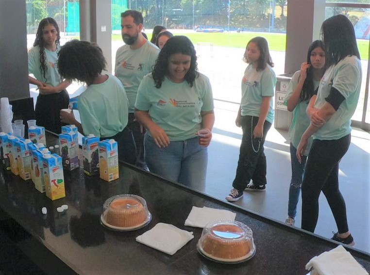 Edgardo Alvares de Campos Abreu &amp; André Gustavo Pereira de Andrade had resistance training, swimming, sprinting &amp; (smartly) a little food into their #NBD2023 event at Federal University of Minas Gerais, Brasil. <a href="/ufmg/">UFMG</a> <a href="/sbbiomech/">Braz Soc of Biomech</a> <a href="/NIH/">NIH</a> <a href="/NSF/">U.S. National Science Foundation</a> #Biomechanics