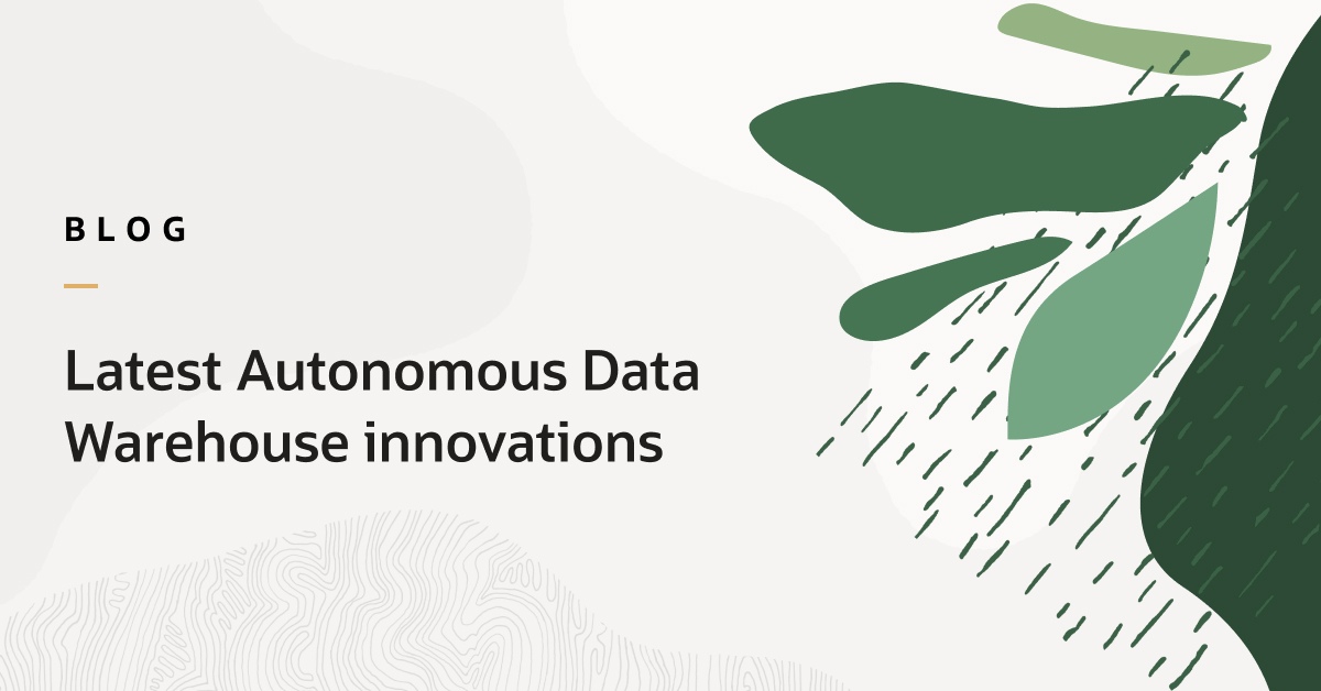 OracleDevs's tweet image. With a 75% reduction in storage costs, you can: Access data regardless of your location, use built-in data integration, share data faster and easier, and take advantage of the #AutonomousDataWarehouse Exadata storage’s 20x performance over object storage. social.ora.cl/6010OXhem